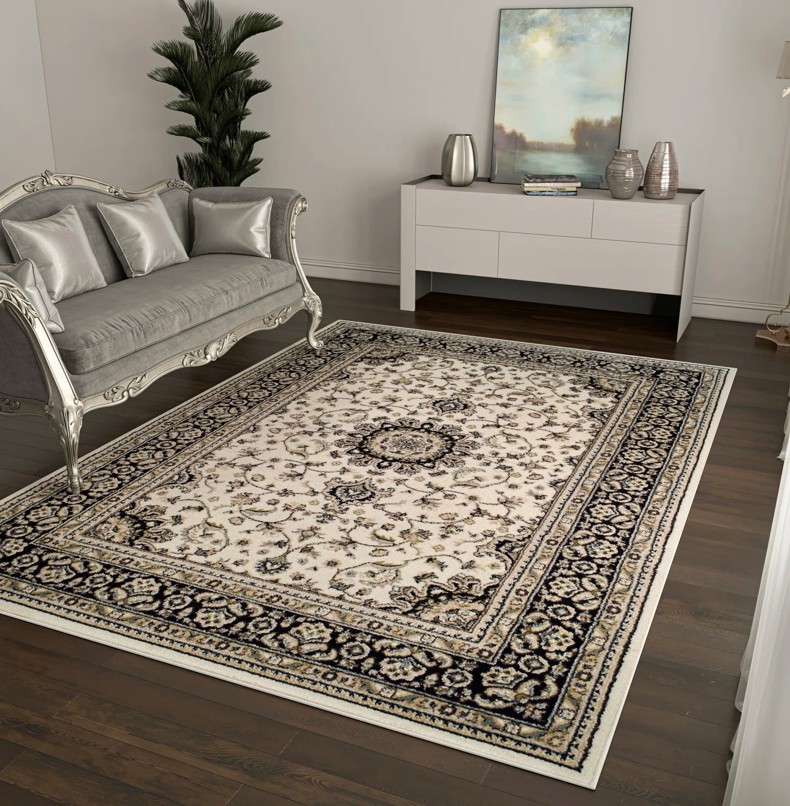 Wool Oriental Indoor / Outdoor Rug